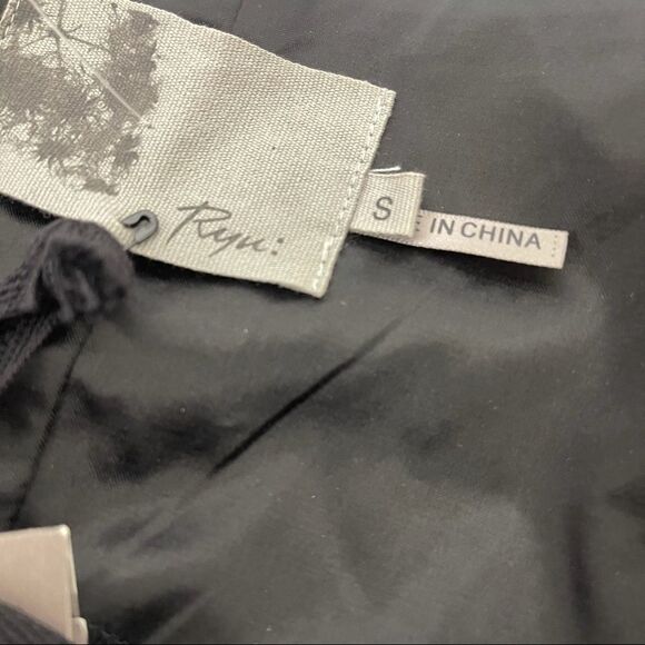 Anthropologie RYU one button satin vest lapel NEW - Picture 8 of 16